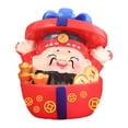 thumbnail image 3 of Mini figura china para decoración de salpicadero de coche, 2,1 x 2,1 x 2,2 pulgadas, resina decorativa, decoración Fengshui para dormitorio Estilo C, 3 of 9