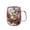 D, variant on 450ml Double Wall Glass Coffee Mugs Flower Coffee Mug Insulated Clear Espresso Cups for Cappuccino Tea Latte Hot Beverages Glasses (The color and position of the flowers are random)