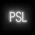 thumbnail image 1 of SpellBrite PSL LED Sign for Business. 12.5" x 6.3" White PSL Sign Has Neon Sign Look With Energy Efficient LED Light Source. Visible from 500+ Feet, 8 Animation Settings., 1 of 4
