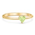 thumbnail image 1 of Bague Pierre de Naissance Cœur - Péridot (August), 1 of 6