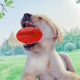 thumbnail image 3 of 1 Uds. Pelota de goma natural para mascotas, juguetes vocalizadores para perros grandes, resistente a mordeduras, Limpieza de dientes, masticar, rechinar los dientes, suministros para mascotas, 3 of 5