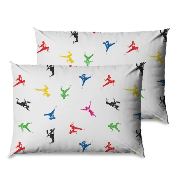 Power Rangers Classic Color Rangers 2 Pack Pillowcase