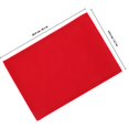 thumbnail image 2 of OULII 10 Pcs Brassards Rouges en Coton pour Sports et Activités, 2 of 5