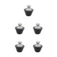 thumbnail image 2 of Tapón de lavabo Matsuzay Tapón de bañera de silicona negro, 2 of 6