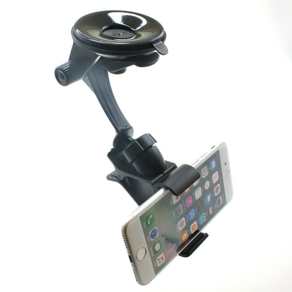 Dash Car Mount for Motorola Edge (2024)/(2022) - Windshield Holder Cradle Rotating Dock