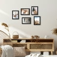 thumbnail image 3 of 5x7 Picture Frames Set of 15,Multi Black 5 by 7 Photo Frame for Wall or Tabletop Display, 3 of 7