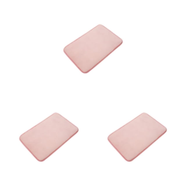 Advancent Alfombrillas de baño hechas de terciopelo Coral para una experiencia de baño lujosa alfombras de baño baño de espuma absorbente Type1 NO1