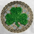 thumbnail image 3 of CafePress - Shamrock And Celtic Knots Long Sleeve T Shirt - Women's Long Sleeve Graphic Casual T-Shirt, 3 of 4