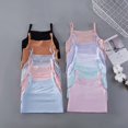 thumbnail image 5 of GYRATEDREAM Girl’s Sleeveless Tank Top – Stretch Undershirts Cami Camisole Tank Tops, Soft Comfortable Scoop Neck Undershirts Camis, UV Protective Fabric, Rated UPF 50+ for 4-15Y, 5 of 6