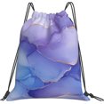 thumbnail image 1 of Drawstring Bags for Men Women, Lightweight Sport Gym Backpack for Sports Yoga Travel, 14x16 Inch, 1 of 5