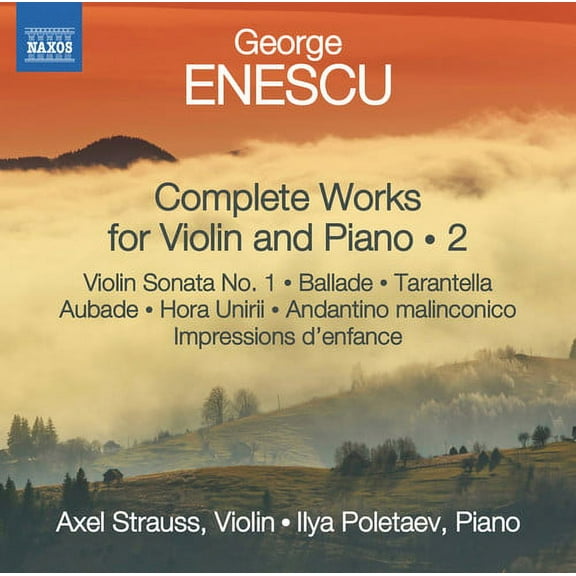 Enescu / Strauss / Poletaev - Complete Works for Violin & Piano 2 - Music & Performance - CD