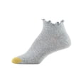 thumbnail image 4 of GoldToe Edition Women's Lettuce Edge Rib Quarter Socks Assorted, 6 Pairs, Size 6-9, 4 of 10