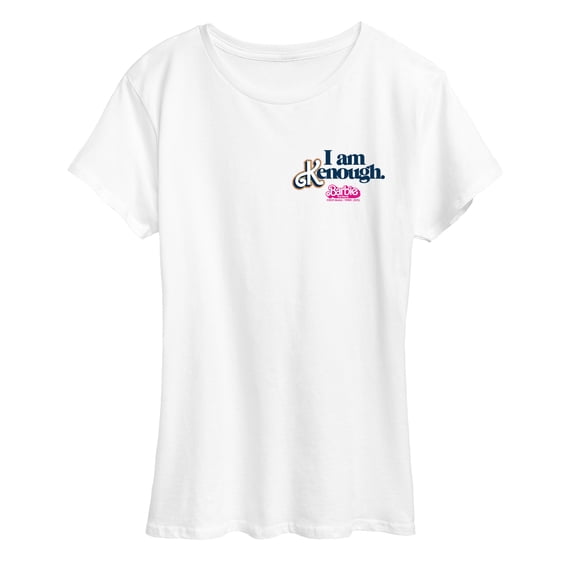 Barbie The Movie - I Am Kenough - Women's Short Sleeve Graphic T-Shirt