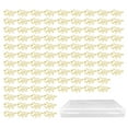thumbnail image 1 of 100 clips de papel de dinosaurio dorado que aumentan la resistencia al deslizamiento, clips portátiles de metal antioxidantes para oficina y escuela, 1 of 14
