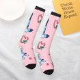 thumbnail image 6 of Saiise Bluey Funny Socks Men Women Boys Kids Adults Novelty Graphic Crew Tube Socks Crazy Design Casual Dress Socks for Sports,Running,Travel, 6 of 7