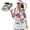Funny Hot Dog, variant on Garronmavis Patriotic Flower Women's Golf Shirt and Sun Visor Hat Set Quick Dry 3/4 Sleeve Golf Shirts 4-Way Stretch Adjustable UV Protection Sun Hat Cap Suitable for Golf Enthusiasts