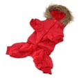 thumbnail image 4 of Dog Warm Hoodie, Winter Dog Coats Prevent Sunburn Avoid Ticks Eye Catching Color  For Husky For Small Medium Dogs XS,S,L,M,XL, 4 of 8