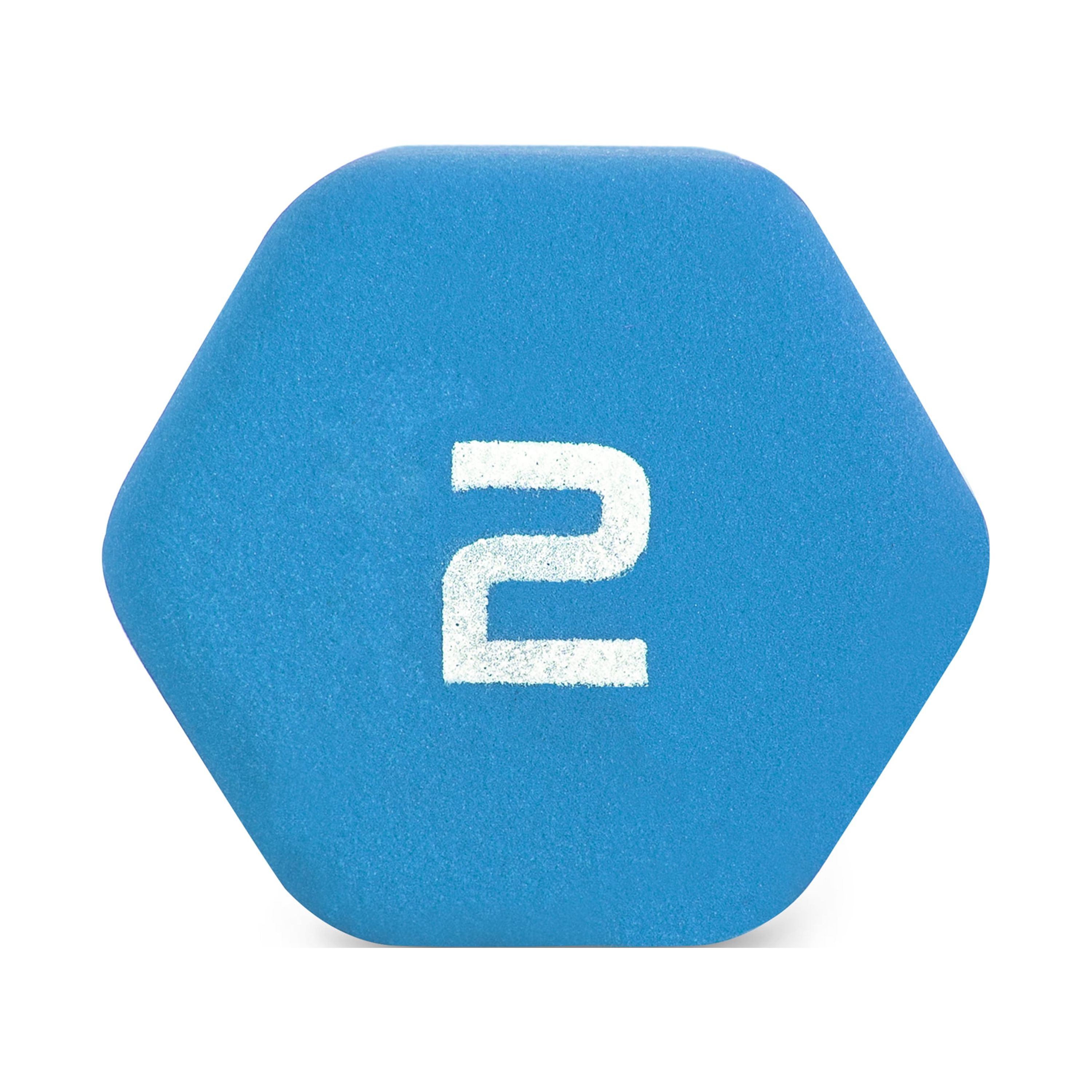 CAP Barbell 2lb Neoprene Dipped Dumbbell, Blue, Single - image 4 of 6