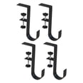 thumbnail image 6 of HOMBOTI 4Pcs Christmas Stockings Holder Adjustable Heavy Duty Mantle Holder Hanger Upgrade Fireplace Mantle Christmas Decorations Clearance, 6 of 6