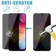 thumbnail image 3 of Tempered Glass Privacy Screen Protector for Samsung Galaxy A50/A20 - Anti-Spy Anti-Peep 3D Edge Curved Case Friendly, 3 of 7