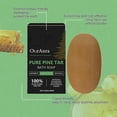 thumbnail image 3 of Natural Pine Tar Soap Bar, Handcrafted with Pure Pine Oils and Organic Ingredients for Sensitive Skin Cleansing, 3 of 5