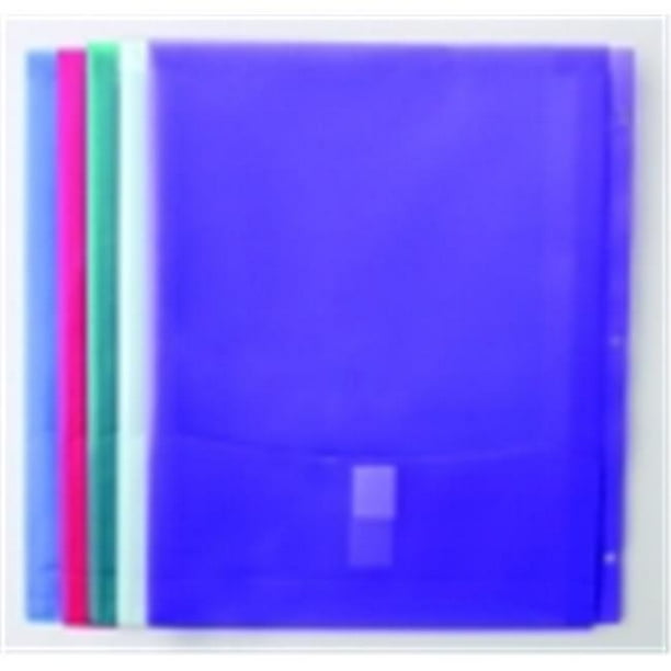 Durable Storage Envelope For 3Ring Binders, Pack 5