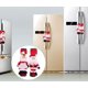 thumbnail image 5 of Cubiertas navideñas para manijas de puertas de refrigeradores, refrigeradores y hornos microondas, 5 of 5