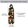 thumbnail image 5 of Kuiaobaty Mushroom Leaf Daisy Flower Pattern Ironing Board Cover Table Top Home Decoration Non Stick Scorch and Stain Resistant Iron Dust Cover Standard Size 15 x 54 Inch, 5 of 5