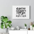 thumbnail image 6 of Scripture Walls  If You Are Grateful I Will Give You More Bible Verse Canvas Christian Wall Art Ready to Hang Unframed, 6 of 16