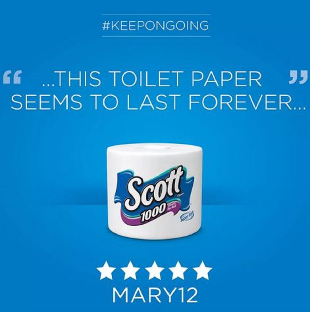 Product of Scott 1100-Sheets,1-Ply Bath Tissue, 36 pk.