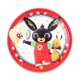 thumbnail image 1 of Bing Rabbit-Globo de aluminio para fiesta de cumpleaños de bebé, caja de dulces con eslinga de taza de Animal de dibujos animados, decoración de 1, 2, 3, juguetes Faovr para niños（10pcs 9inch plate, 1 of 5