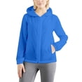 thumbnail image 1 of Breezora Womens Lightweight Oversized Hooded Spring Jacket Thin Layer Outerwear Plus Size XXXXL Size Blue, 1 of 5