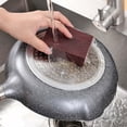 thumbnail image 6 of Vacemry Emery Cleaning Sponges, 5 Pack Silicon Carbide Sponge for Scrubbing Pots Pans Rust, Heavy Duty Scouring Pad for Kitchen Stainless Steel, Removes Burnt Food and Grease, Reusable, 6 of 9