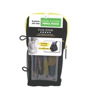 Five Star Stand 'N Store Durable Self-Standing Pencil Pouch