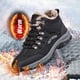 thumbnail image 5 of Botas de nieve Zapatos de senderismo Botines de tobillo para hombre con cordones de invierno para viajes al aire libre (39) Negro Likrtyny Tenis De Mujer Tenis De Hombre, 5 of 9