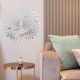 thumbnail image 3 of Pegatinas de pared de espejo acrílico, murales, calcomanía redonda, decoración de pared creativa, de estar, dormitorio, decoración Sunnimix Pegatinas de pared de espejo, 3 of 8