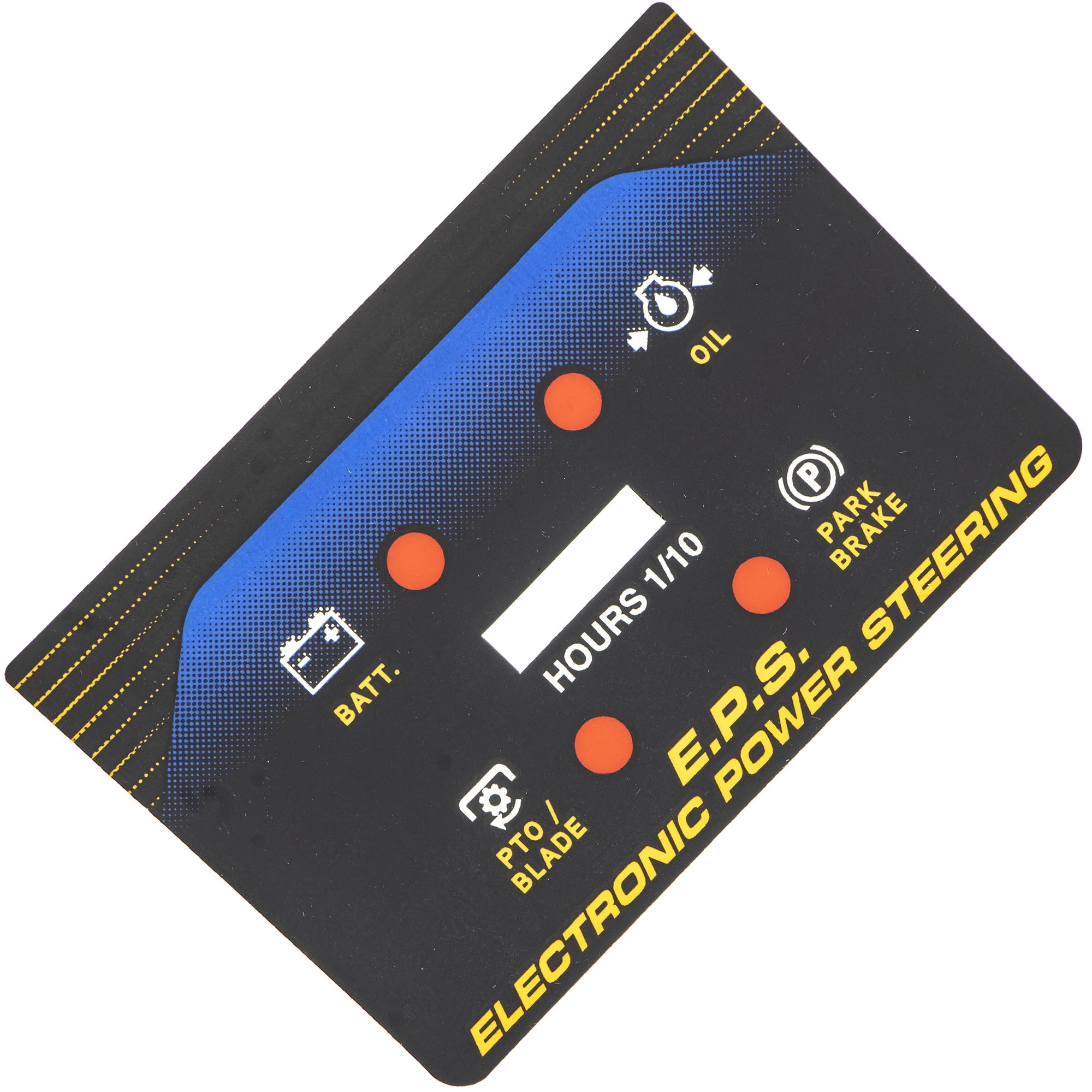 Cub Cadet 777I23478 GTX Dash Panel Label GTX2000 GTX2100 GTX2154LE Tractors