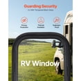 thumbnail image 3 of VEVOR Vertical RV Window 12" W x 24" H Tinted Sliding RV Window & Net Screen Trim Ring, 3 of 9