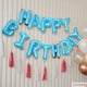 thumbnail image 4 of 2 juegos de globos de feliz cumpleaños, decoración de cumpleaños de moda para niños y niñas, 4 of 6