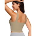 thumbnail image 4 of Women Cropped Tank Tops Sleeveless Square Neck Tanks Basic Crop Tops, 4 of 4