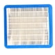thumbnail image 1 of Cartucho De Filtro De Aire, Plástico Cuadrado 491588 Azul Para Reemplazo De Motores Para Quantum Series 625 650 675, 1 of 7