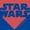 ROYAL BLUE, variant on Star Wars - Valentine Heart Logo - Men's Short Sleeve Graphic T-Shirt