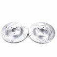 thumbnail image 2 of Power Stop Front Pair of Drilled and Slotted Brake Rotors AR8773XPR, 2 of 4