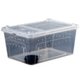 thumbnail image 3 of Shisuyan 1 Set Reptile Snake Feeding Box Breeding Hatching Container Lizard Habitat, 3 of 9