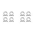 thumbnail image 1 of 8Pcs MINI 4Pin to 2 Power Supply Cable for Motherboard Mini 4Pin to Dual SSD Power Supply Cable 45cm, 1 of 5
