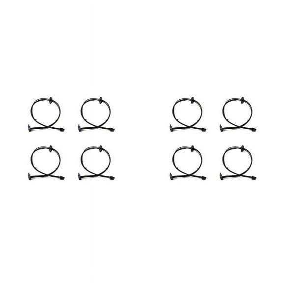 8Pcs MINI 4Pin to 2 Power Supply Cable for Motherboard Mini 4Pin to Dual SSD Power Supply Cable 45cm