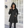 thumbnail image 5 of Zeagoo Rain Jacket for Women Waterproof Raincoat with Hood Lightweight Lined Windbreaker Travel Jacket, 5 of 6