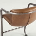 thumbnail image 5 of World Interiors Chiavari 22" Leather Counter Chairs in Brown (Set of 2), 5 of 5