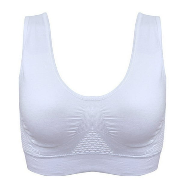 Tradecan Women Seamless Breathable Sports Bra High Impact Wirefree