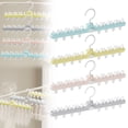 thumbnail image 1 of Multi Functional Drying Rack With 8 Clips For Drying Socks Bras Towels Underwear Scarves Hats Socks Suitable For Family Outdoor Travel Portable, 1 of 8